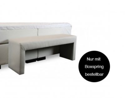 Boxspringbett - Fußbank